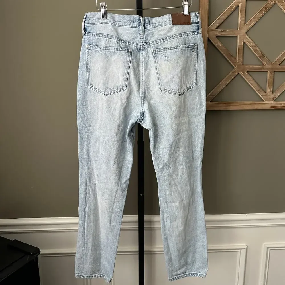Madewell The Perfect Vintage Jean in Calabria Wash: Ripped Edition - 29